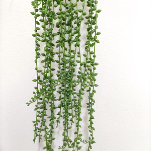 Piante Artificiali Pendenti in Plastica, Pianta delle Perle, Vegetazione Decorativa - Product Image 6
