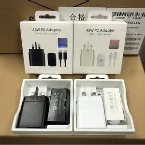 Adaptador tipo C de carga rápida PD45W Reino Unido/UE/EE. UU. Cargadores súper rápidos tipo C para Samsung S21 Plus S22 <span class=keywords><strong>TA845</strong></span> Adaptador de corriente de la USB-C - Product Image 2
