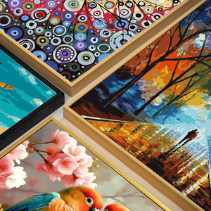 クラシック画像カラーリングキャンバスオイルペイントギフト家の装飾絵画と壁の芸術セックスDIY絵画数字で - Product Image 6