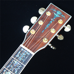 Violão Acústico Deluxe de Madeira Koa Sólida de <span class=keywords><strong>41</strong></span> Polegadas, Violão de Madeira Sólida Feito à Mão - Product Image 6