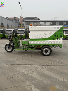 Tricycle de nettoyage électrique haute <span class=keywords><strong>pression</strong></span> écologique compact à 3 roues pour l'entretien des parcs et l'assainissement urbain - Product Image 3