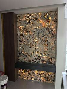 Piani <span class=keywords><strong>Cucina</strong></span> in Granito Nero Naturale Indiano, Piastrelle, Piani di Lavoro, Top Bagno, Vanità, Tavoli da <span class=keywords><strong>Cucina</strong></span> e Top per Isole in Pietra - Product Image 5