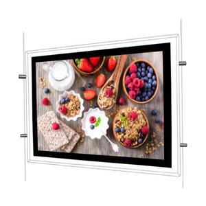 Signvia Custom <strong>Crystal</strong> Frame <strong>Light</strong> <strong>Box</strong> Ultra-Thin Wall Design High Brightness Durable &amp; Eco-Friendly - Product Image 1