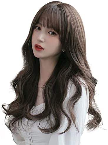 7-light brown  curly