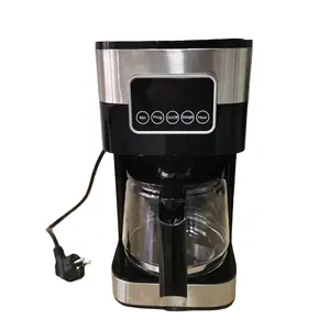 Retro italienisch 900 W Druck automatische Tropf-Espresso-Kaffeemaschine mit Trocknungsschutz