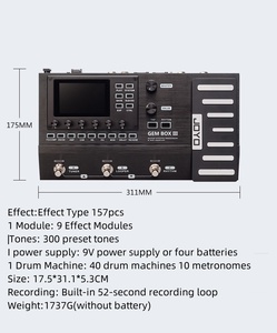 Nhà Máy Bán buôn Chất lượng cao Guitar tổng hợp hiệu ứng bàn đạp - Product Image 3