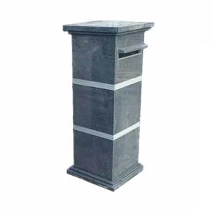 Boîte aux lettres en <span class=keywords><strong>pierre</strong></span> bleue, jardin extérieur, boîte aux lettres en <span class=keywords><strong>pierre</strong></span> bleue - Product Image 2