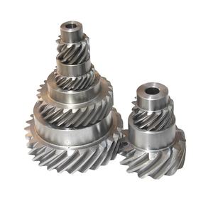 Hoogwaardig Aanpasbaar In De Fabriek Verwerkt Metalen Stalen Spiraalvormige Rondsel Tandwielen Met Kegeltandprofiel - Product Image 2