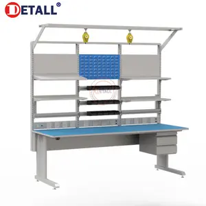 90inch anti-static work bench cell phone repairing workshop workbench with ESD coating