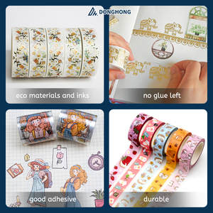 Hot bán Trung Quốc <span class=keywords><strong>Masking</strong></span> Washi Băng Giấy Tạp Chí trang trí long lanh tùy chỉnh thiết kế - Product Image 5