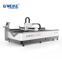 Gweike — machine de découpe laser 2000w en acier inoxydable et aluminium, plaque métallique, fibre de base, à vendre