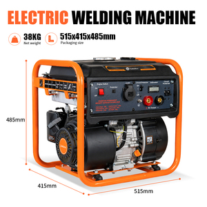 Mini Gasoline Welding Machine 7L Maquina De Soldar Portatil Gasoline Welder 5000w 230V <b>AC</b> Lightweight <b>Portable</b> for Field Repairs - Product Image 4