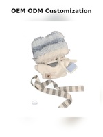 Adorable ensemble de vêtements pour poupée en coton de 10 cm, comprenant un chapeau en peluche doux, une mini-sac à bandoulière à carreaux – Fournisseur d'usine personnalisé