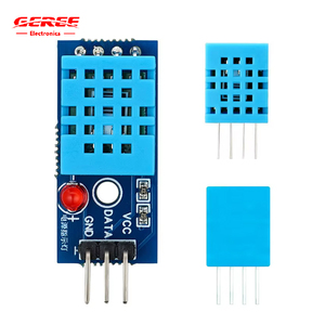Dc5v nhiệt độ và độ ẩm mô-đun <span class=keywords><strong>DHT11</strong></span> độ ẩm cảm biến Datasheet dây duy nhất cảm biến nhiệt độ với đèn LED - Product Image 1