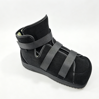 Botte de marche médicale universelle à bout carré, chaussure post-opératoire chaude pour l'hiver, réglable avec fermeture auto-agrippante, pour le soin des pieds blessés