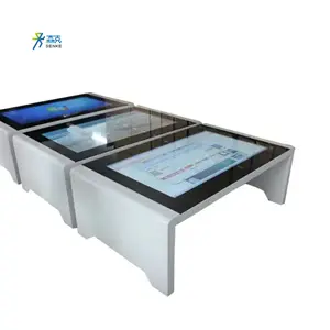 OEM All Size LCD Advertising Player für Gameplay Android Digital Signage Display Touchscreen-Tisch Interaktiver Couch tisch
