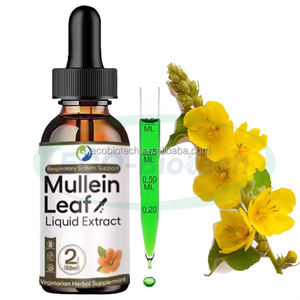 Gotas de extracto de Mullein Ausreson, gotas de hoja de Mullein Natural, suplementos, gotas de Mullein líquido orgánico - Product Image 1