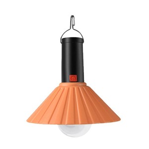 Lámpara LED recargable portátil para camping, para colgar en tiendas de campaña, para uso en mercados nocturnos, con interruptor de botón. - Product Image 5