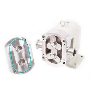 Bomba de Engranajes Rotativos de Acero Inoxidable Sanitaria para Líquidos, Grado Alimenticio, Tratamiento de Agua Potable, Industrial y Farmacéutica - Product Image 2