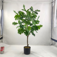 Décoration d'intérieur de salon, vert et nordique, 1 pièce, bonsaï en plastique, plante verte artificielle, aménagement paysager, nouvelle collection