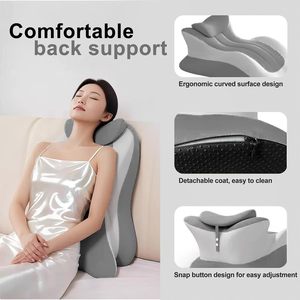 Multi-Position Bedside Sleeping Pillow Memory Foam U-Shape Support For Adults Bedroom Dormitory Hotel Use - Product Image 5