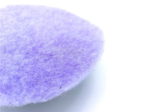 Tampon de polissage en laine 5 Pouces <span class=keywords><strong>Auto</strong></span> Voiture violet en laine d'agneau Laine Tampon de Polissage - Product Image 3