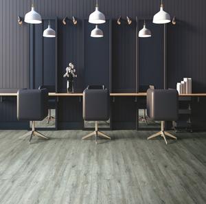 Suelo de plástico PVC comercial, puede ser rígido o flexible - Product Image 2