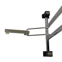 Pieds de table pliants de haute qualité pour buffet, en fer forgé, robustes et résistants, pour usage commercial