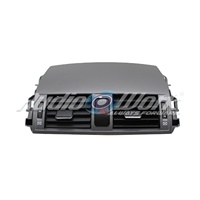 Accessoires de tableau de bord intérieur de voiture, cadre d'autoradio pour TOYOTA COROLLA, panneau de sortie d'air 2007-2013 avec lumière d'urgence