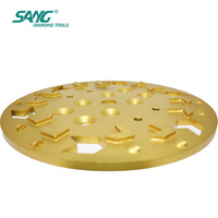 Disque de meulage diamanté PCD PKD de 10 pouces MK EDCO Blastrac Diamatic pour le décapage du béton, de l'époxy et du gel
