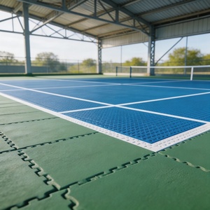 Solución Completa para Canchas Deportivas Inolp, Juego Completo de Pisos de Acero y Caucho, Sistema de Cancha Prefabricada Galvanizada en Caliente para Interiores, Accesorios - Product Image 4