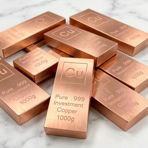 Lingote de Cobre Puro de 1KG .999 de Alta Pureza Directo de Fábrica, Servicio de Soldadura para Colección, Inversión y Regalo - Product Image 6