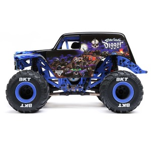 Mini camion monstre RC 4x4 LMT Son-uva Digger 1/18 avec essieux solides, batterie LiPo 2S, phares LED et chargeur intelligent - Product Image 3