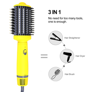 <span class=keywords><strong>Brosse</strong></span> Sèche-Cheveux <span class=keywords><strong>Rotative</strong></span> Tout-en-un avec Diffuseur, Souffleur Chauffant PTC <span class=keywords><strong>1000W</strong></span>, Moteur DC - Volumisant, Fer à Boucler et Lisseur à Air Chaud - Product Image 3