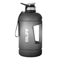 Bouteille d'eau de sport en plastique de 2,2 L, grande capacité, avec marqueurs de motivation, idéale pour la gym – Meilleure vente