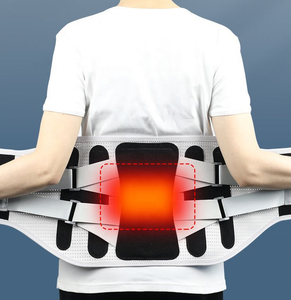 Nouveau travail médical bas du dos <span class=keywords><strong>douleur</strong></span> thermique mince dos orthèse bande taille soutien <span class=keywords><strong>ceinture</strong></span> <span class=keywords><strong>lombaire</strong></span> pour hommes - Product Image 2