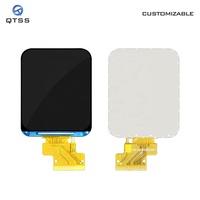 Modul Layar LCD TFT IPS Vertikal Persegi Panjang 1,69 Inci 240*280 ST7789T3 Antarmuka SPI MCU Panel Layar Sentuh untuk Jam Tangan Pintar
