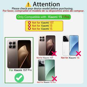 Funda para 15T Pro 5G, transparente, de TPU suave, con protección en las cuatro esquinas - Product Image 3