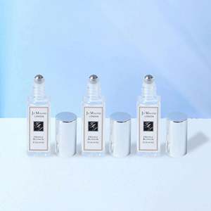 Meilleures ventes : 100 flacons de parfum portables en verre transparent, vides, carrés, avec applicateur à bille, formats 3ml, 5ml, 10ml, 20ml, 30ml, OEM - Product Image 3