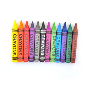 Non toxique NO. Ensemble de 6612 crayons géants, crayons de cire colorés pour enfants, palette de couleurs pastel pour l'art - Product Image 6