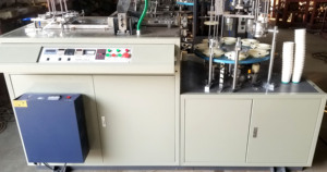 Mesin Pembuat Cangkir Kertas Dinding Ganda Otomatis Penuh, Mudah Dioperasikan, Laris Manis, dengan Gearbox Motor - Product Image 3