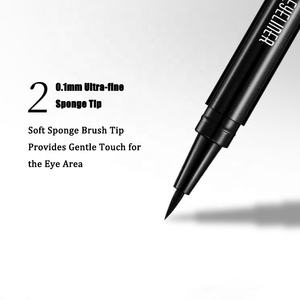 <span class=keywords><strong>Delineador</strong></span> de Ojos Líquido Negro Ultrafino, Suave, de Alta Calidad y Económico, Resistente al Agua, de Secado Rápido y Larga Duración, Venta al por Mayor - Product Image 3