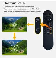 Projecteur Everycom E700 2k Max Proyector Android 12.0 3 Go de RAM 32 Go de ROM Full HD Wifi 1080P Smart Lcd Home Theater