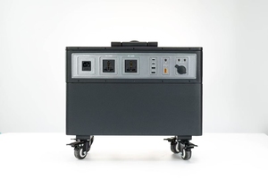 Station d'alimentation portable, générateur solaire 3000W, grande capacité, batterie au lithium Lifepo4 - Product Image 1