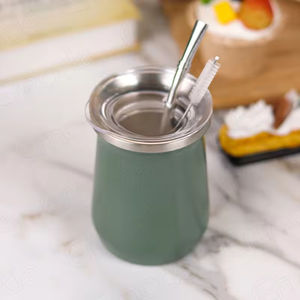 2025 al por mayor logotipo <span class=keywords><strong>personalizado</strong></span> de acero inoxidable Yerba <span class=keywords><strong>Mate</strong></span> taza de té vaso con pajita - Product Image 5