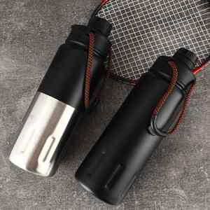 Outdoor Portable 304 Stainless Steel Large Capacity Thermos Cup With Carrying Travel Mountaineering Cup Drinking Water Bottle - Product Image 6