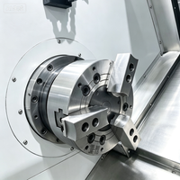 Tour CNC HT08DSY à haute précision pour l'usinage de métaux lourds