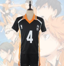 Costume de cosplay Hai <span class=keywords><strong>Karasuno</strong></span> Kyuu Shoyo Hinata Kageyama Tobio Yu Nishinoya, uniformes de volley-ball du lycée - Product Image 4
