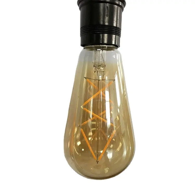 Wide Varieties Loft Vintage Edison ST64 G95 G80 Light Bulbs 110V 220V Filament Led Lamps for sale