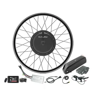 Kit de conversion pour vélo électrique 48v 1000w moteur moyeu avec batterie en option